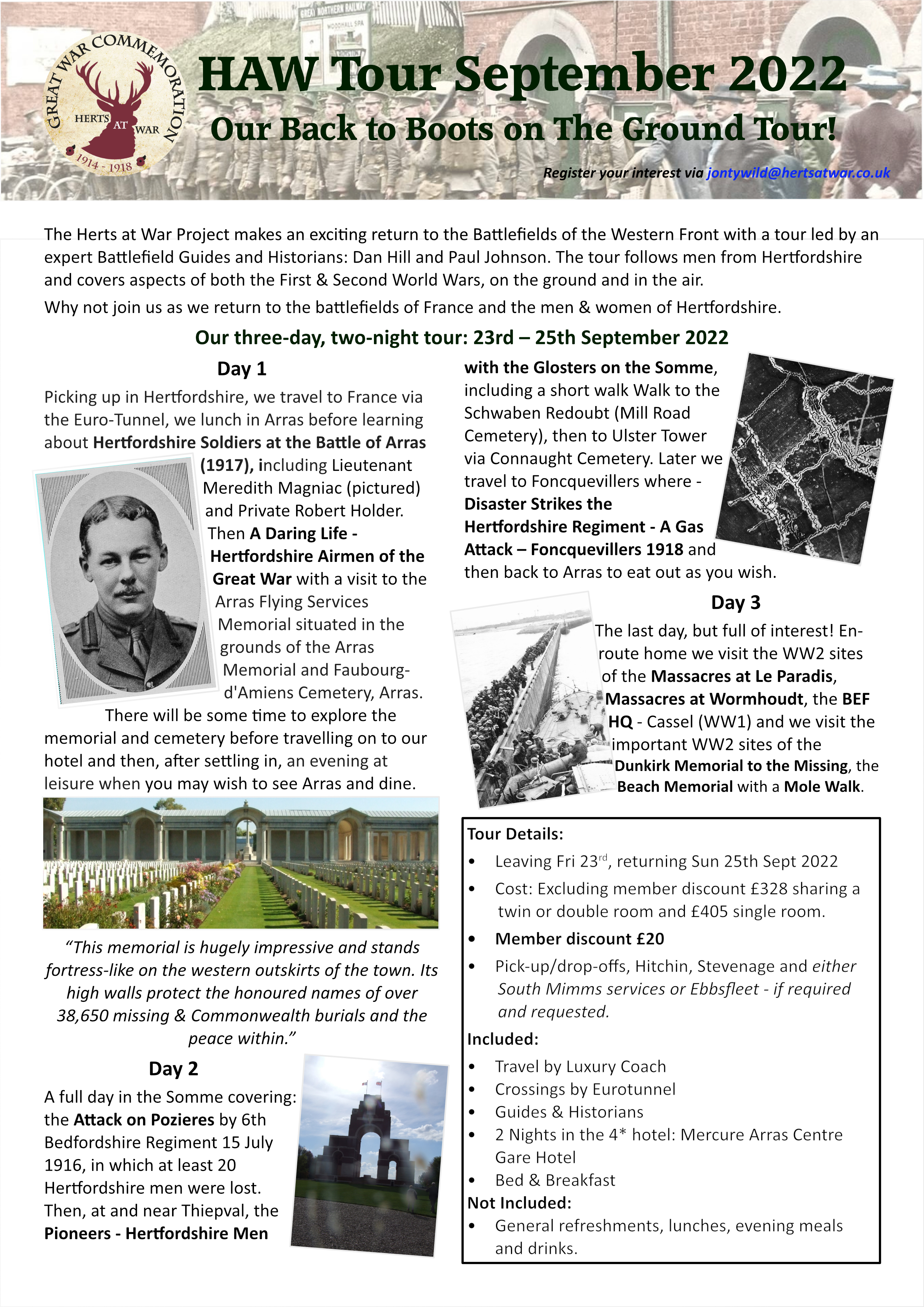 HAW Battlefield Tour 2022